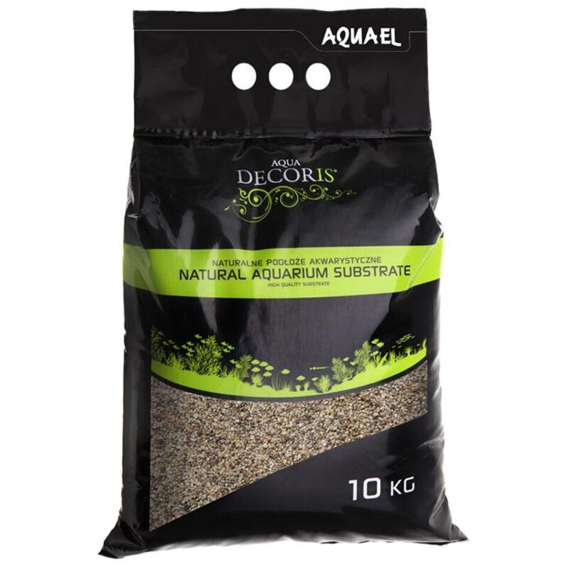 foto del prodotto aquael natural multicolored gravel 1.4 2mm ghiaietto colorato formato 10 kg