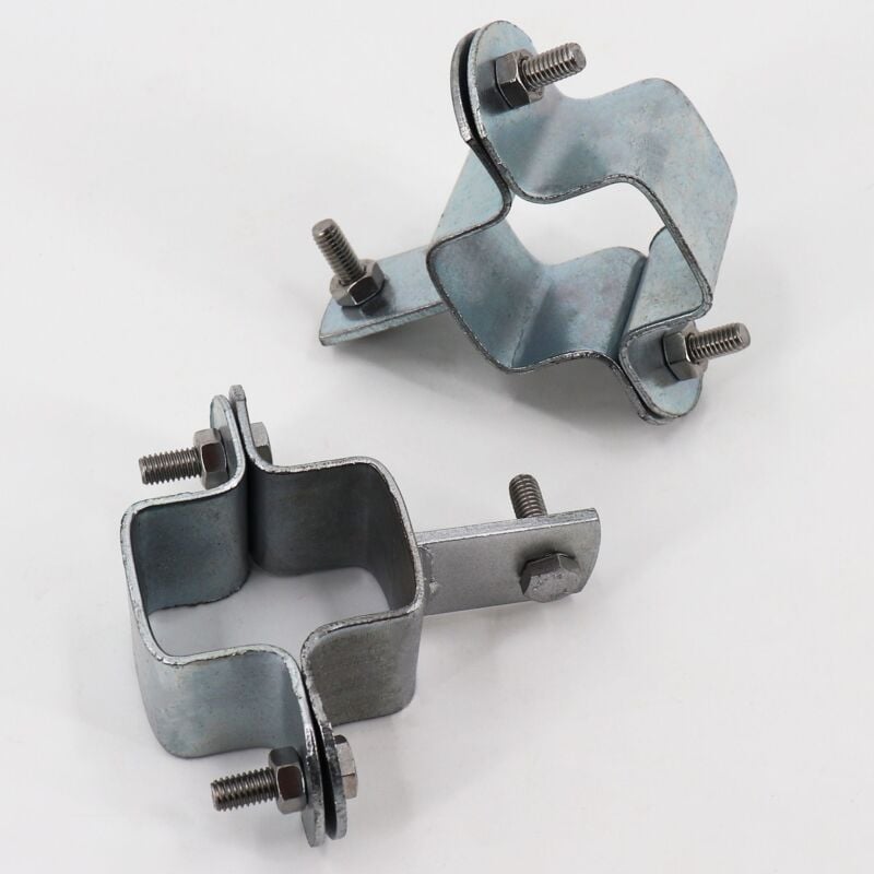 foto del prodotto aquagart - 1 morsetto per palo con profilo a z recinzione per selvaggina recinzione forestale rete annodata recinzione per pascolo