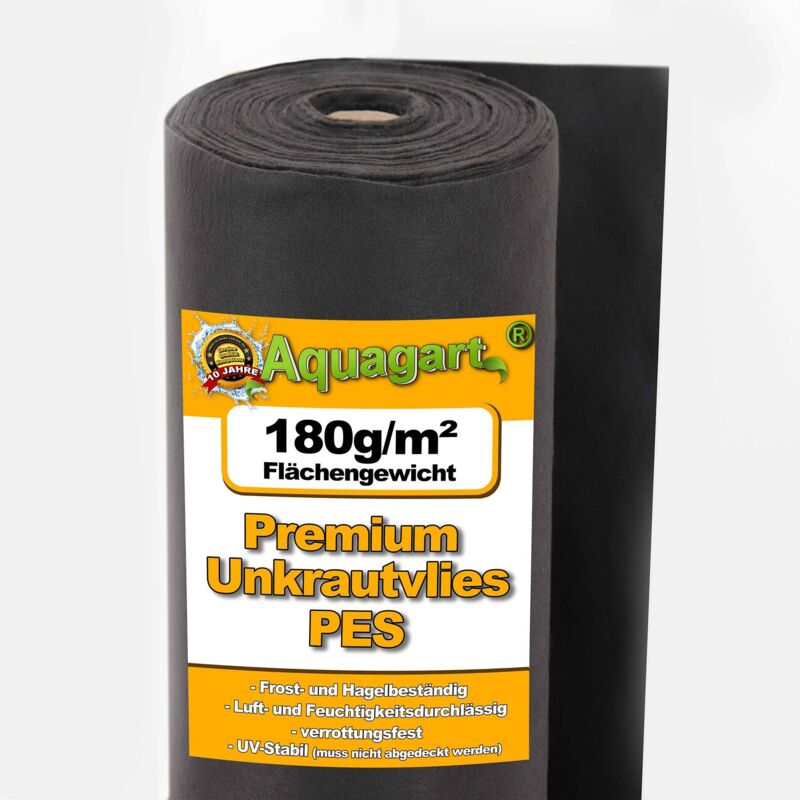 foto del prodotto aquagart 100m tessuto non tessuto antierbacce, tessuto non tessuto per orto, tessuto non tessuto per pacciamatura, tessuto non tessuto 180g