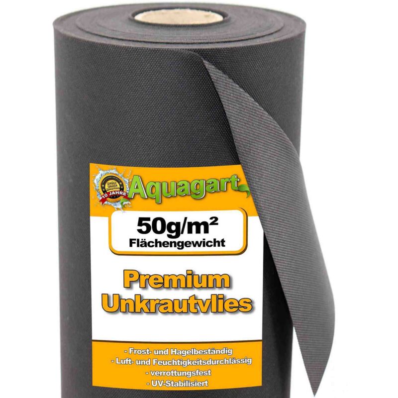 immagine 0 del prodotto aquagart 32m tessuto non tessuto per orto, tessuto non tessuto antierbacce, tessuto non tessuto per pacciamatura, tessuto non tessuto 50g