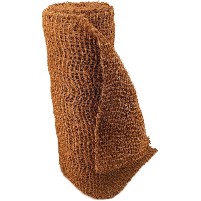 foto del prodotto aquagart - 38m stuoia per pendii in cocco, larghezza 1m, telo per laghetto, stuoia in cocco 750g