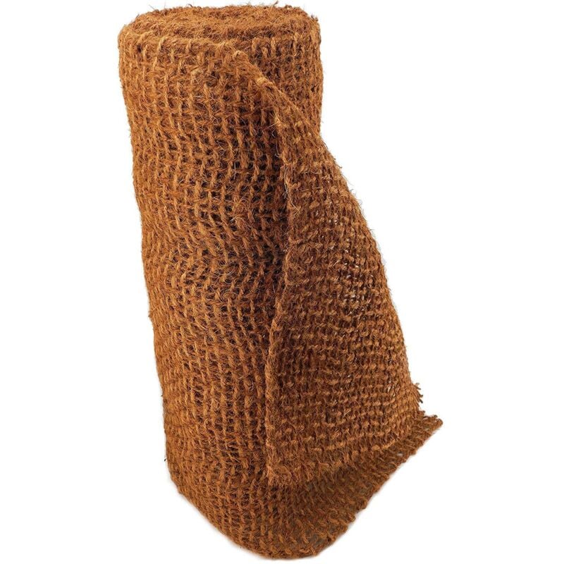 foto del prodotto aquagart - 7m stuoia per pendii in cocco, larghezza 1m, telo per laghetto, stuoia in cocco 750g