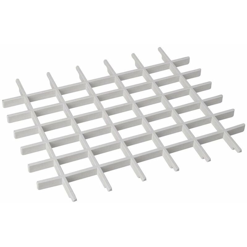 foto del prodotto aqualine accessori griglia universale per pilozzi sospesi, plastica, bianco pi5020
