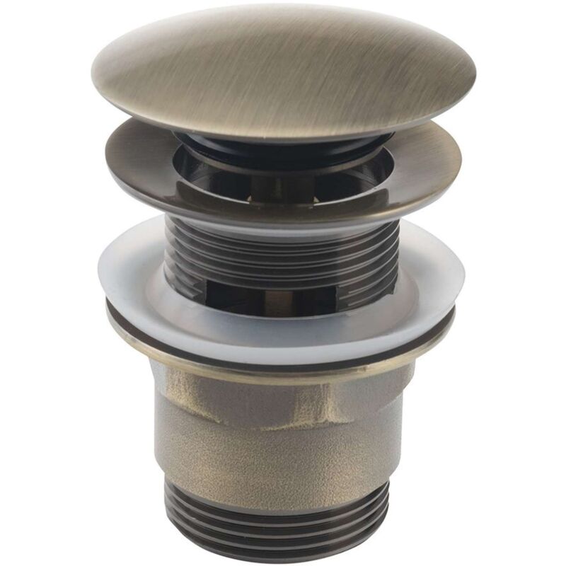 foto del prodotto aqualine accessori scarico per lavabo, clickclack, bronzo tf7001a