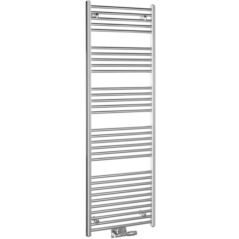 foto del prodotto aqualine alya scaldasalviette 179x60 cm, 614 w, cromo lls306