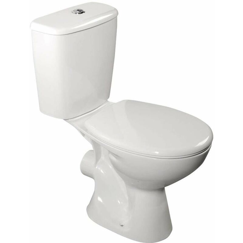 foto del prodotto aqualine juan wc wc monoblocco, sacrico posteriore, bianco lc2154