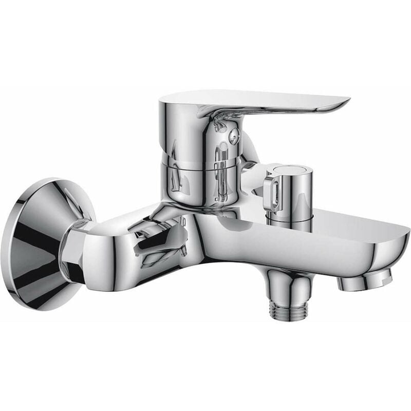 foto del prodotto aqualine lotta miscelatore per vasca da bagno, cromo lt610