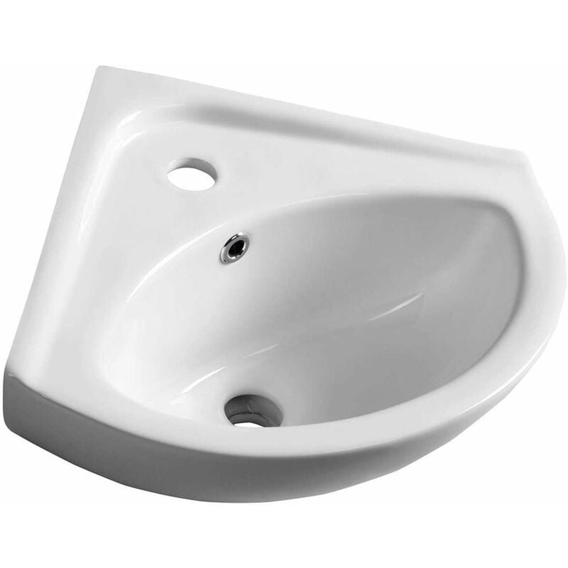 foto del prodotto aqualine luigi lavamani 34x34 cm, ad angolo, bianco fs161