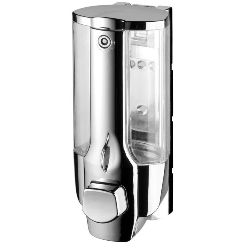 foto del prodotto aqualine settore alberghiero distributore di sapone liquido 350 ml, cromo 72075