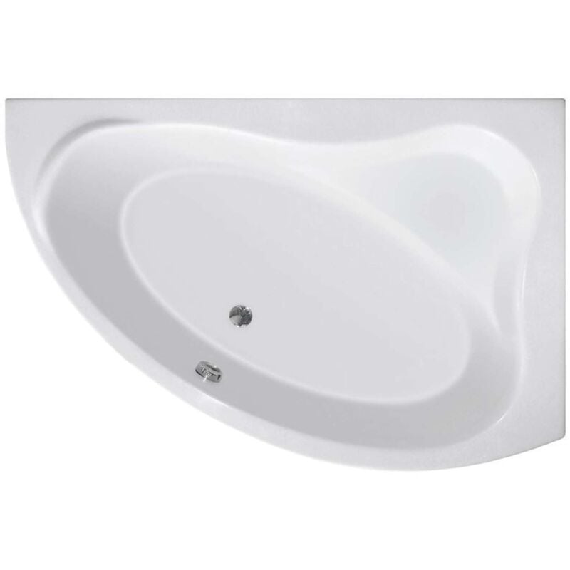 foto del prodotto aqualine vasche da bagno vasca orava 150x90x38 cm, destra, bianco g1591