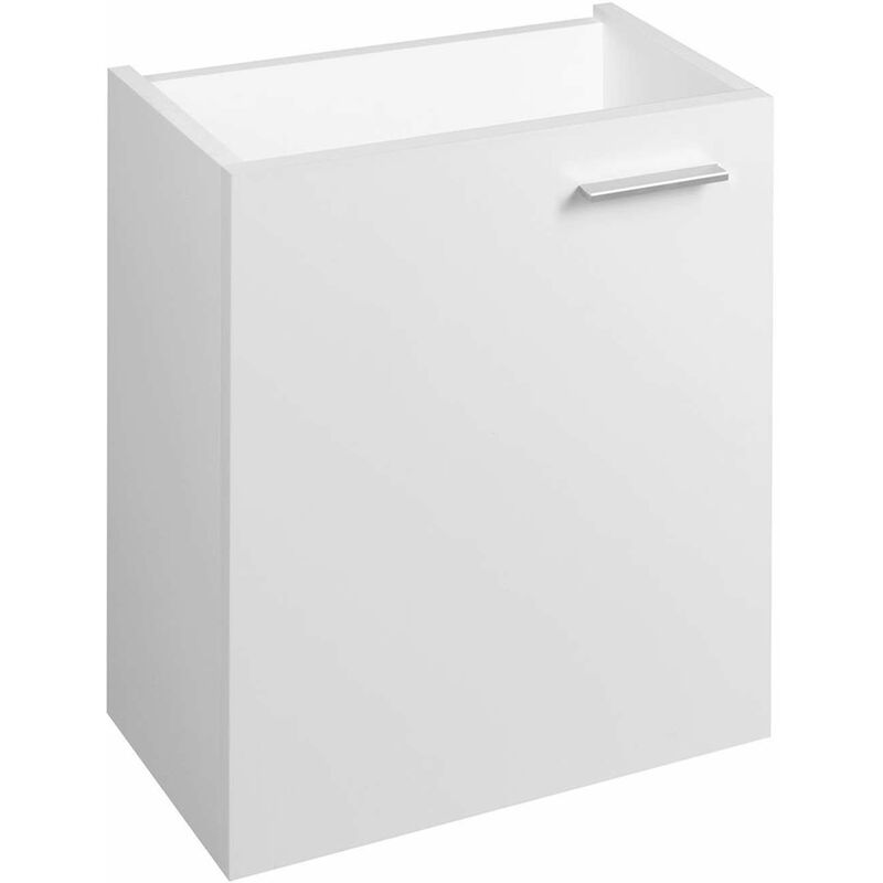 foto del prodotto aqualine zoja mobiletto da lavabo, 40x50x22 cm, bianco 51049a