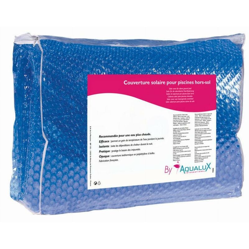 foto del prodotto aqualux copertura solare rettangolare per piscina autoportante 3,00 x 2,00m 180 105159