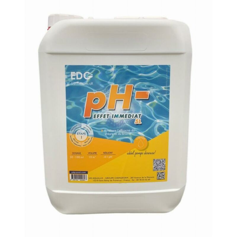 foto del prodotto aqualux liquido a ph ridotto, barattolo da 11kg, edg 107384