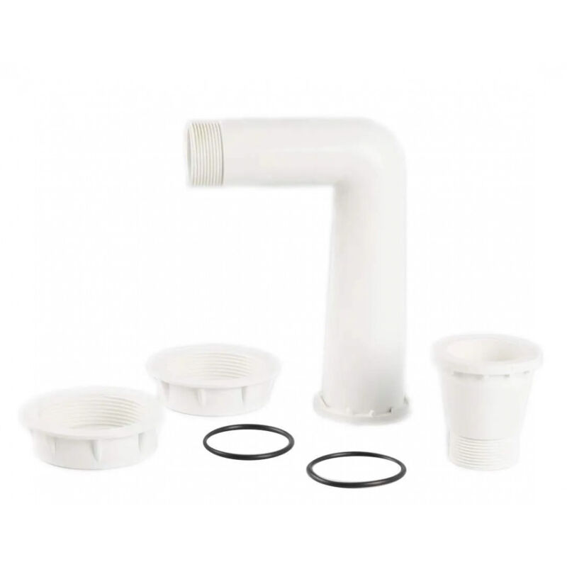 foto del prodotto aqualux raccordo a gomito per valvola 1 1 2 per filtro cocoon 15m3