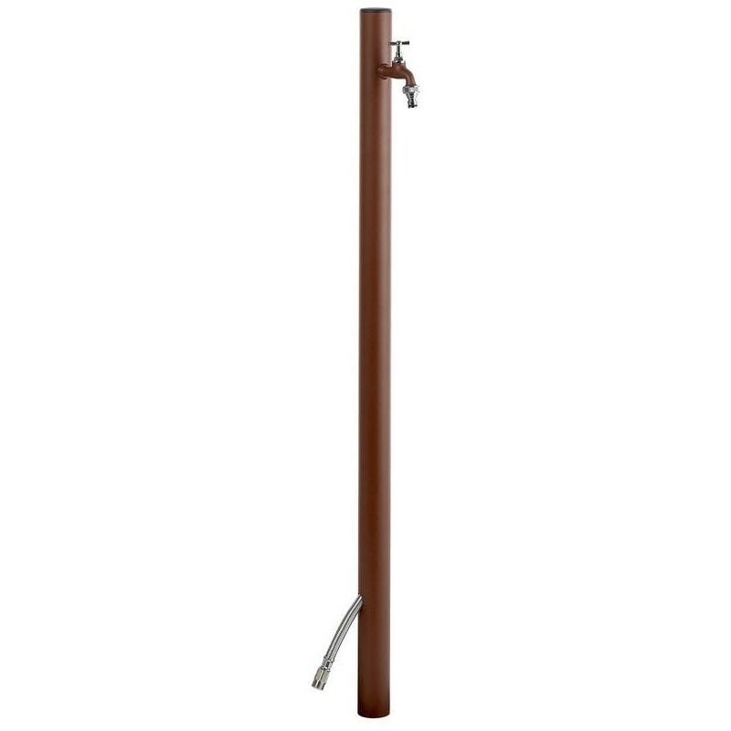 foto del prodotto aquapoint colonna idrica tonda corten colortap