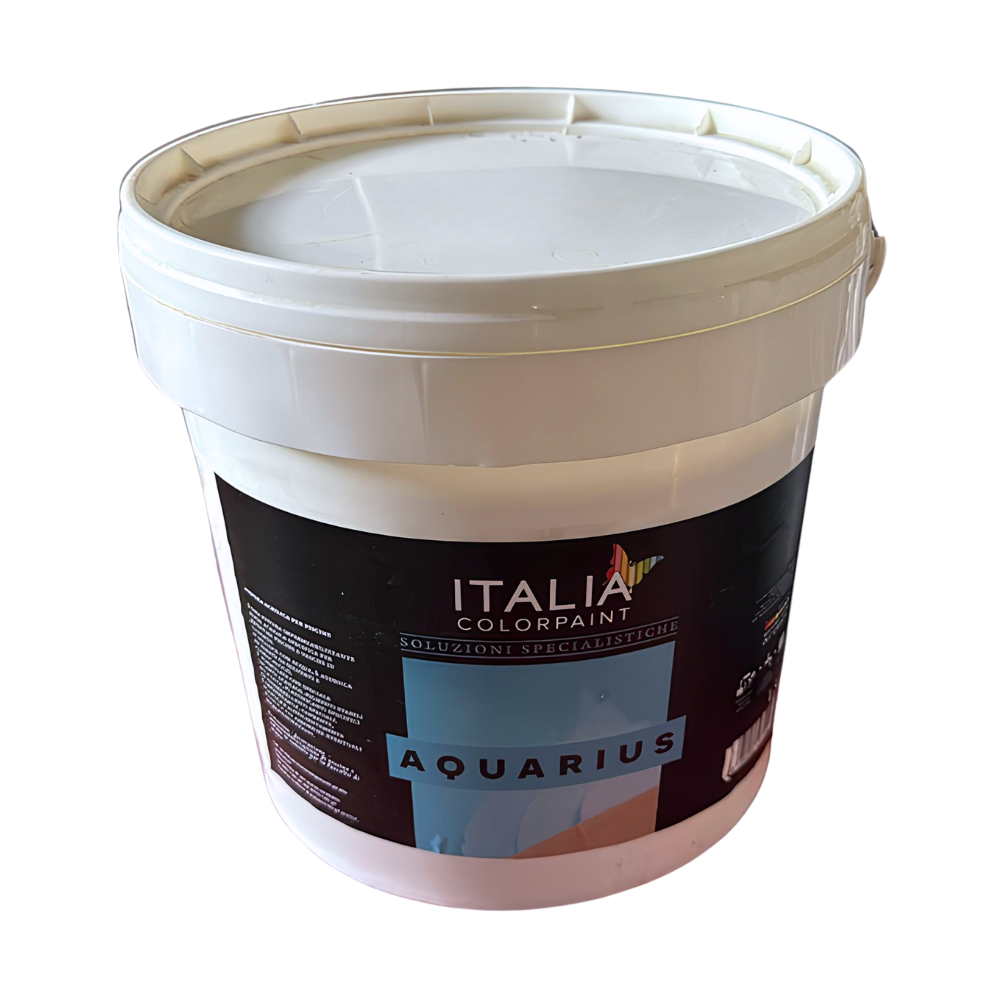 foto del prodotto aquarius pittura acrilica piscine cemento colore bianco italia colorpaint formato 5 lt, confezione 1