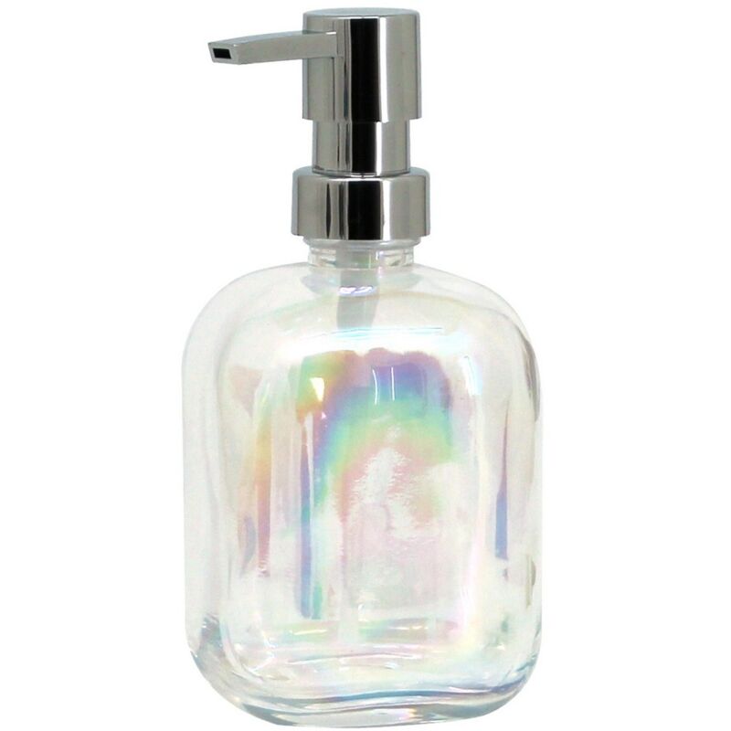 foto del prodotto aquasanit dispenser in vetro trasparente serie true