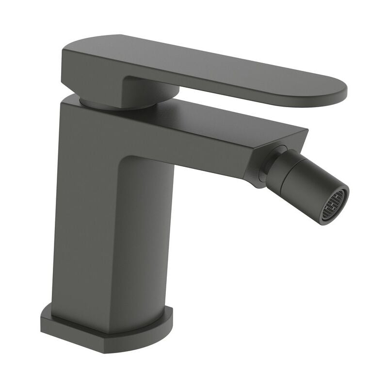 foto del prodotto aquasanit miscelatore bidet gungray con piletta click clack serie venere