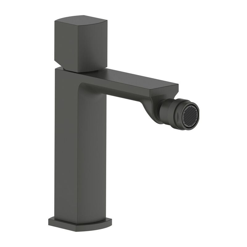 foto del prodotto aquasanit miscelatore bidet gungrey con risparmio acqua e piletta click clack serie marte