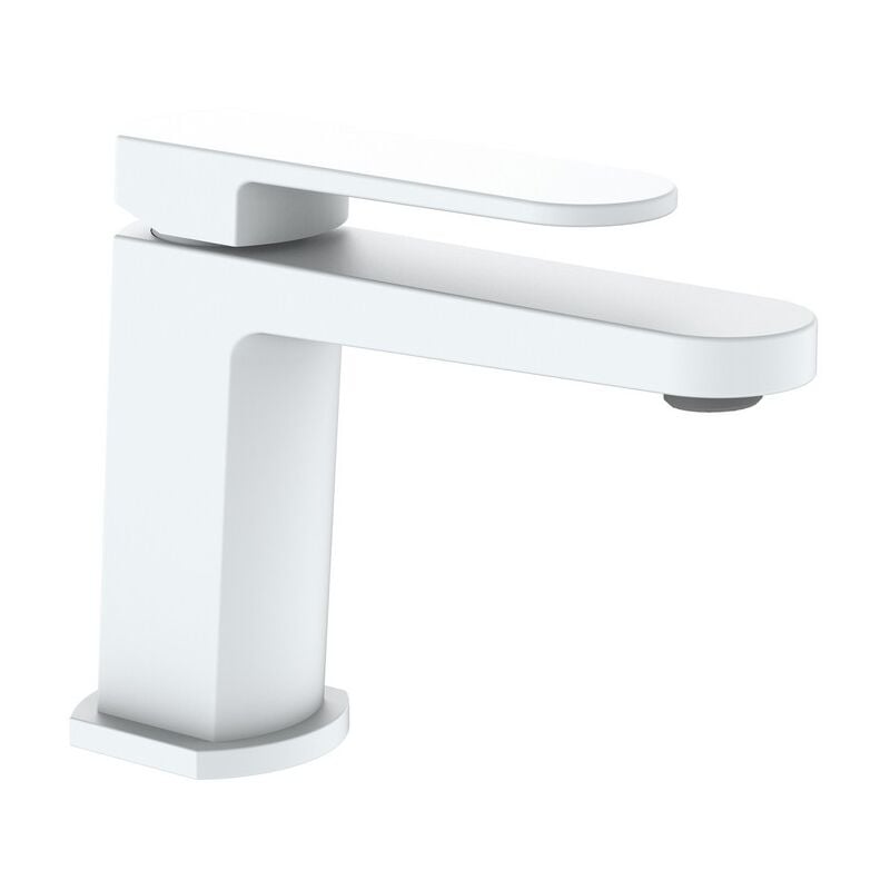 foto del prodotto aquasanit miscelatore lavabo bianco con piletta click clack serie venere