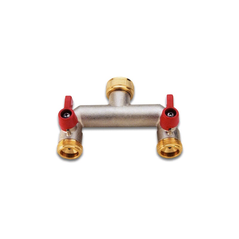 foto del prodotto aquatech presa 2 rubinetti 3 4f 3 4m ott 469b