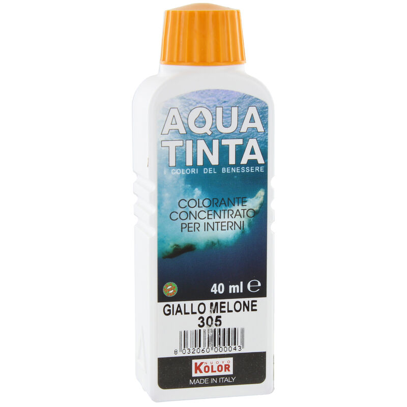 foto del prodotto aquatinta per interni ml.40 305 giallo melone