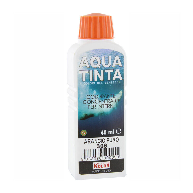 foto del prodotto aquatinta per interni ml.40 306 arancio. prezzo per 1 pezzo.