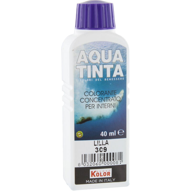 foto del prodotto aquatinta per interni ml.40 309 lilla