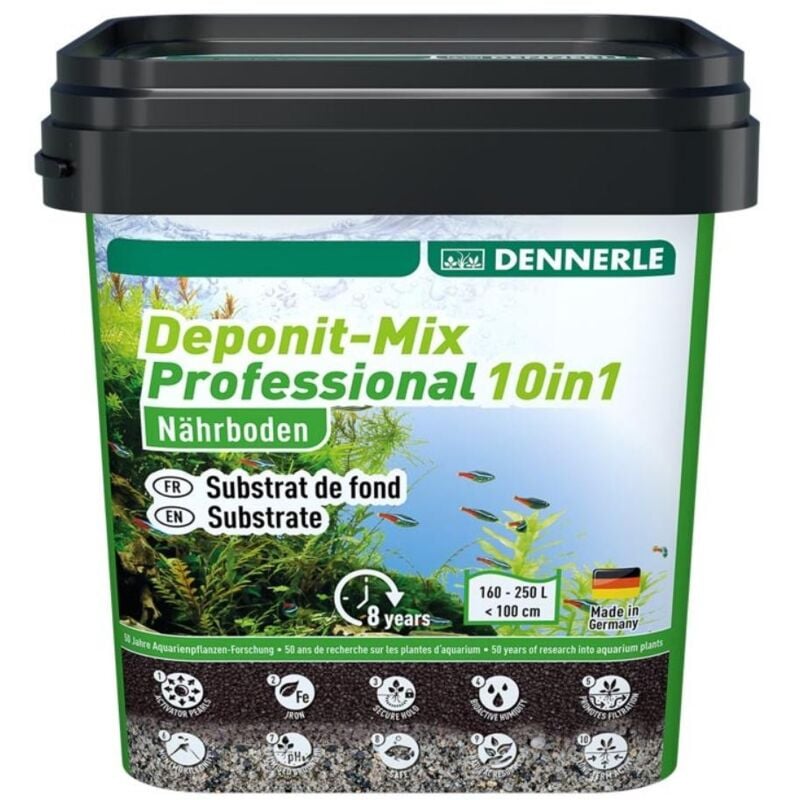 foto del prodotto aquatlantis dennerle deponit mix professional fondo fertilizzante formato 9.6 kg
