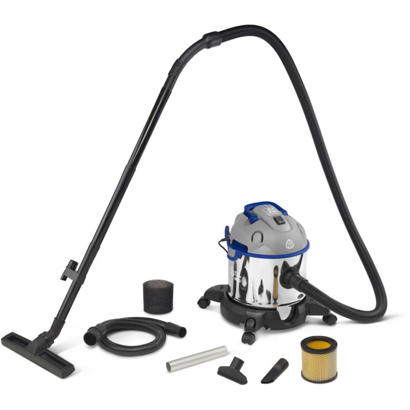 foto del prodotto ar blue clean m20 aspiratore multifunzione 4 in 1 aspirapolvere, aspiraliquidi, aspiracenere e funzione soffiante 1200 w, 20 l 