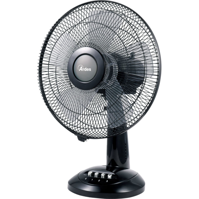 foto del prodotto ar5s31 ventilatore da tavolo 30 cm nero ardes