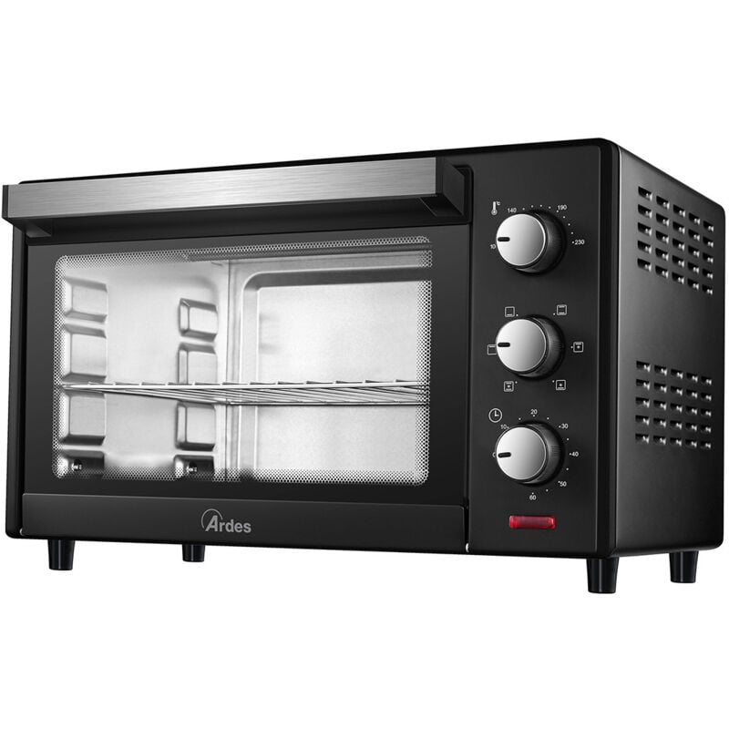 foto del prodotto ar6226b forno elettrico fornetto con grill 25 l nero ardes