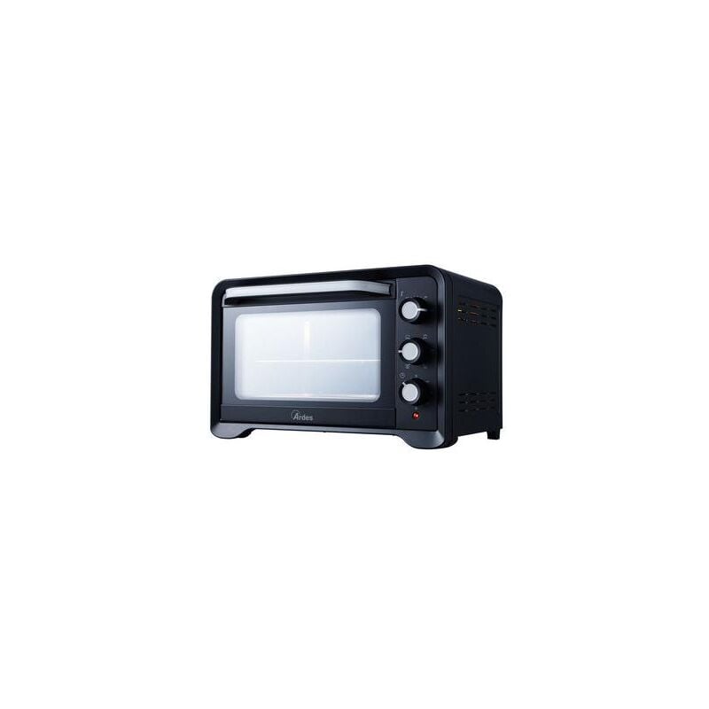 foto del prodotto ar6245pb forno elettrico ventilato 45 l luce interna nero 2000w ardes
