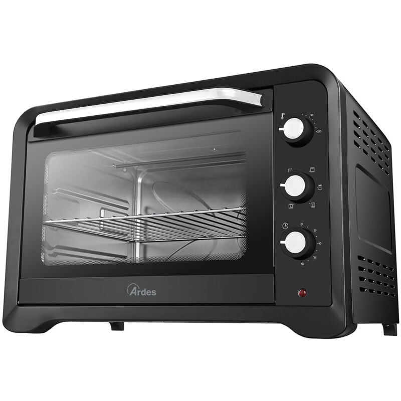 foto del prodotto ar6264pb forno elettrico fornetto con grill 64 l 2000 w nero - ardes