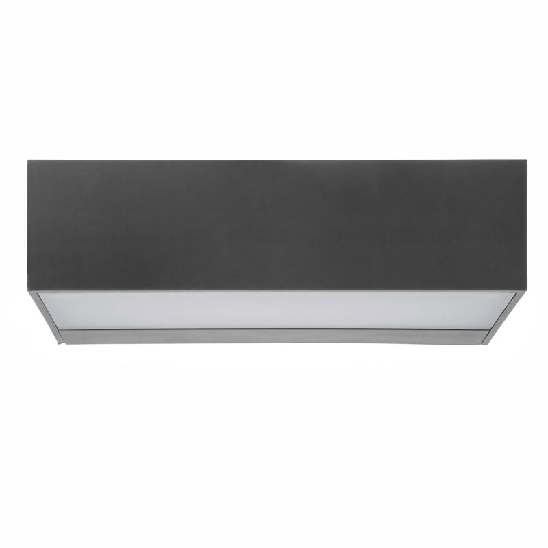 foto del prodotto ara aplique exterior rectancular con luz led blanco neutro 4000k