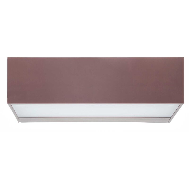foto del prodotto ara aplique exterior rectancular con luz led blanco neutro 4000k