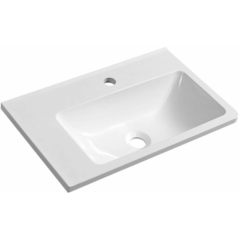foto del prodotto arana lavabo 56x11x35 cm, sx, bianco an055 sapho