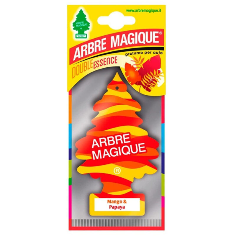 foto del prodotto arbre magique mono profumatore per auto profumazione fragranza mango papaya trade shop traesio
