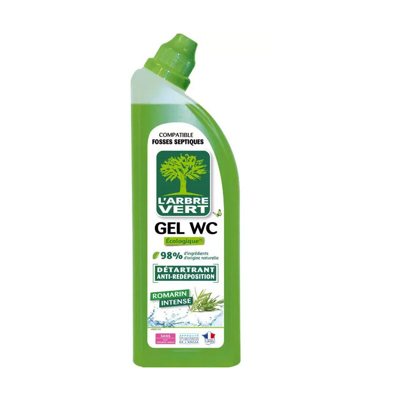 foto del prodotto arbre vert gel disincrostante per wc al rosmarino 750ml.
