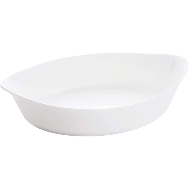 foto del prodotto arc 5222729 pirofila ovale smart cuisine carine in vetro opale, cm 29 x 17 x 7 h