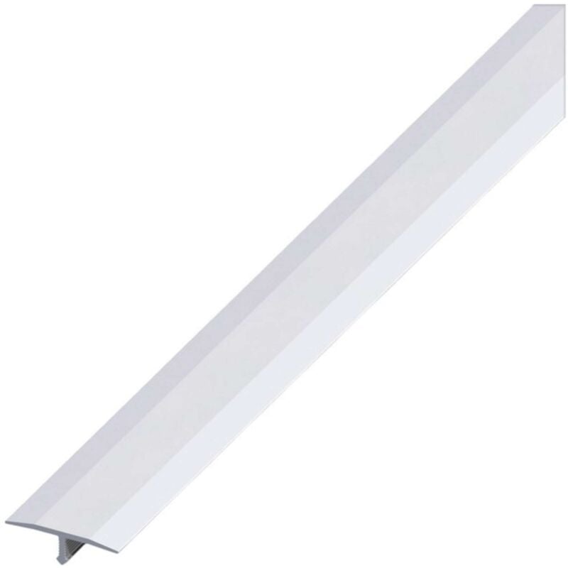 foto del prodotto arcansas alfer profilo di copertura giunti alluminio argento satinato mm. 14x2,5 mt. 5 pz