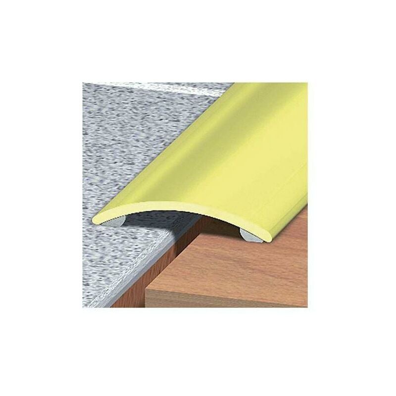 foto del prodotto arcansas giunto semitondo alluminio oro mm. 30x3 cm. 90