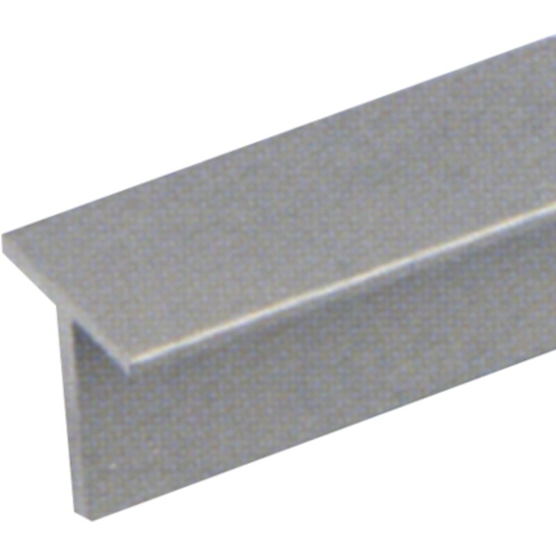 foto del prodotto arcansas profilo in alluminio cromato a t 15x15x1,5 mm 2 metri conf. 5 pz