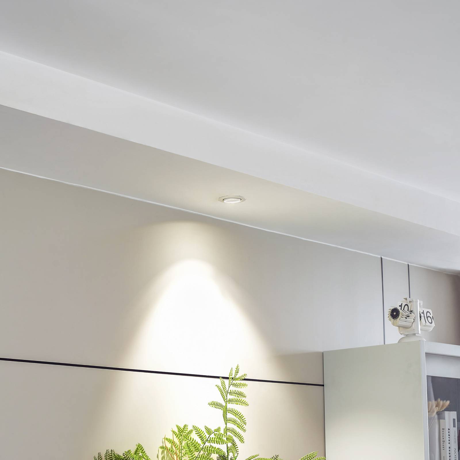foto del prodotto arcchio faretto a led, bianco, 11 cm, 4.000k