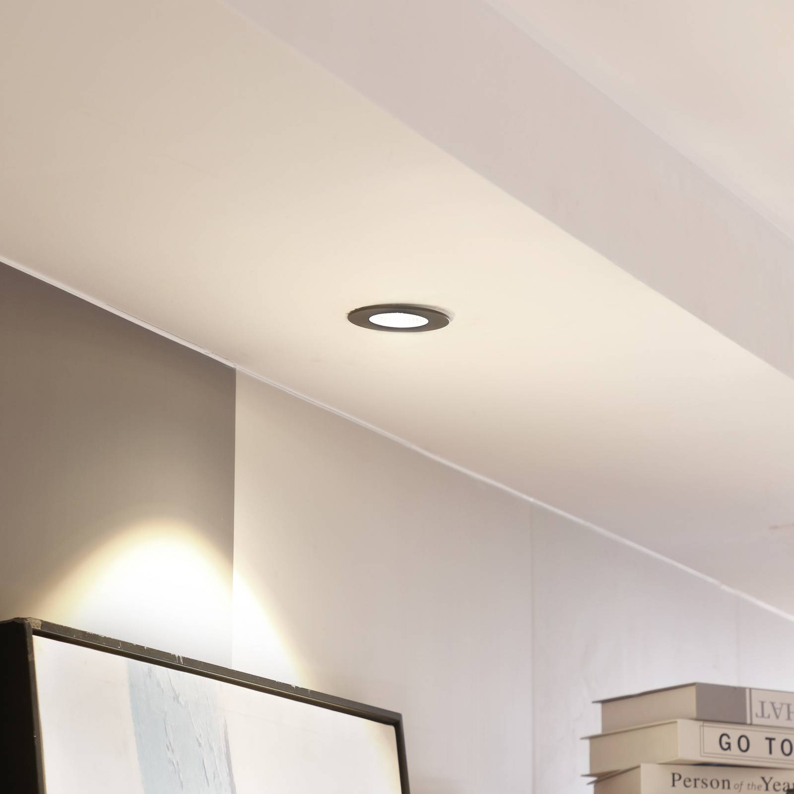 foto del prodotto arcchio faretto a led lirin, nero, 3.000k