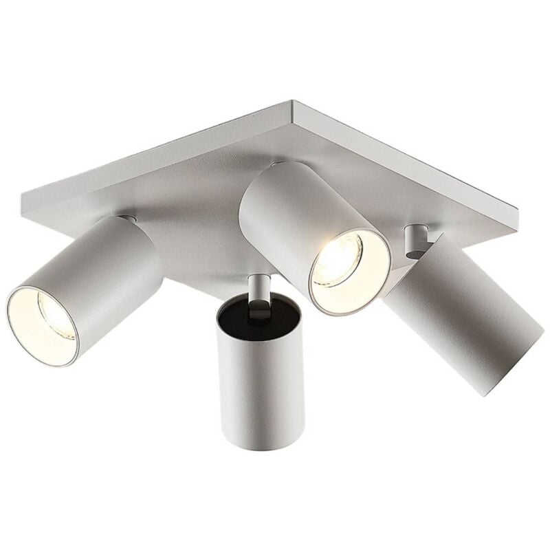foto del prodotto arcchio faretto brinja, bianco, angolare, 6 cm, a 4 luci, gu10