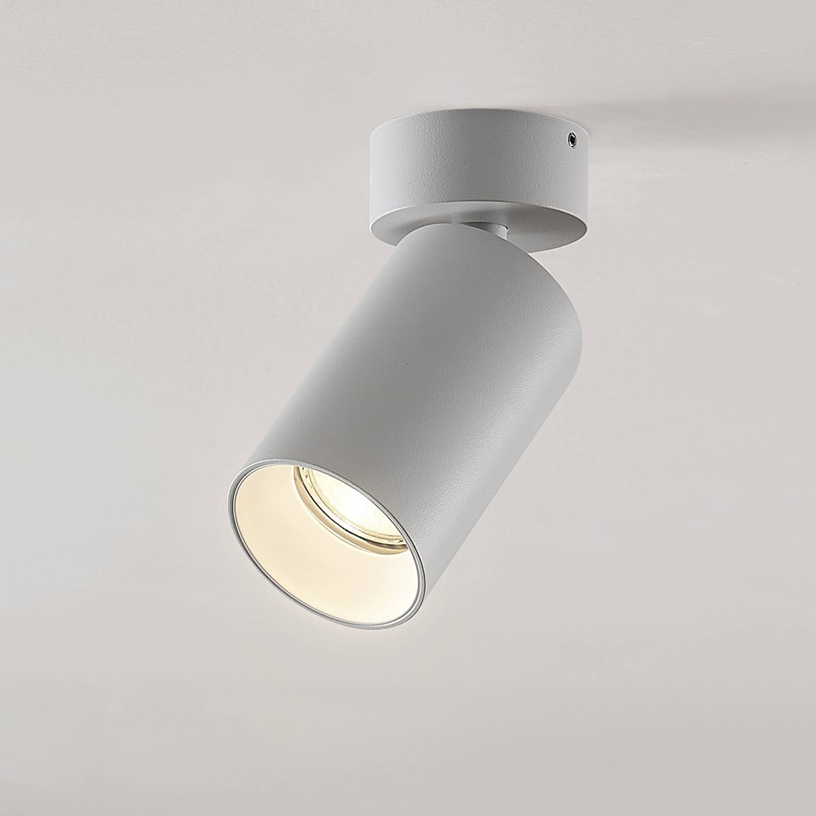 foto del prodotto arcchio faretto brinja, bianco, rotondo, altezza 13 cm, 6 cm