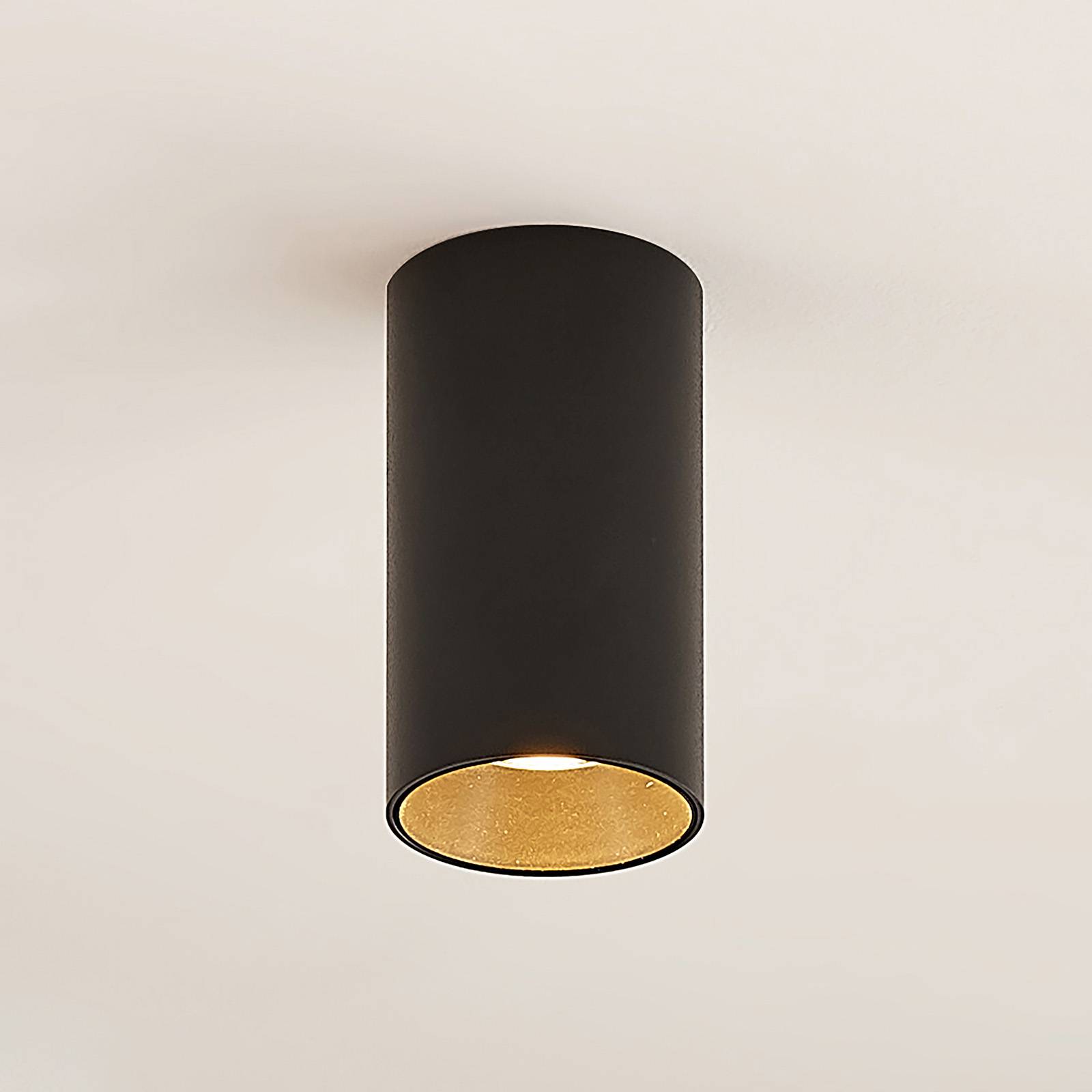 foto del prodotto arcchio faretto brinja, nero, metallo, 6 cm, rotondo, gu10