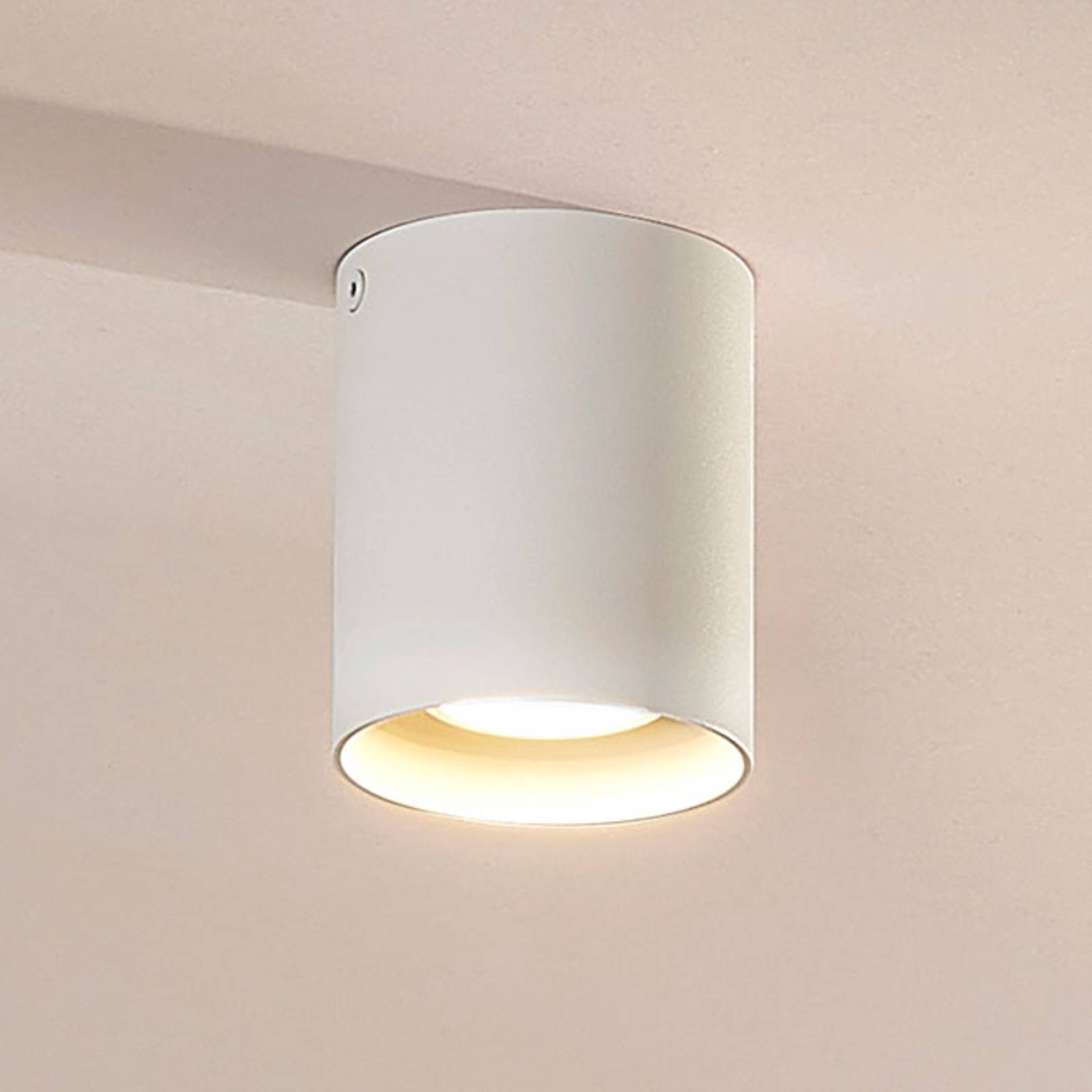 foto del prodotto arcchio faretto carson, altezza 10 cm, bianco, alluminio