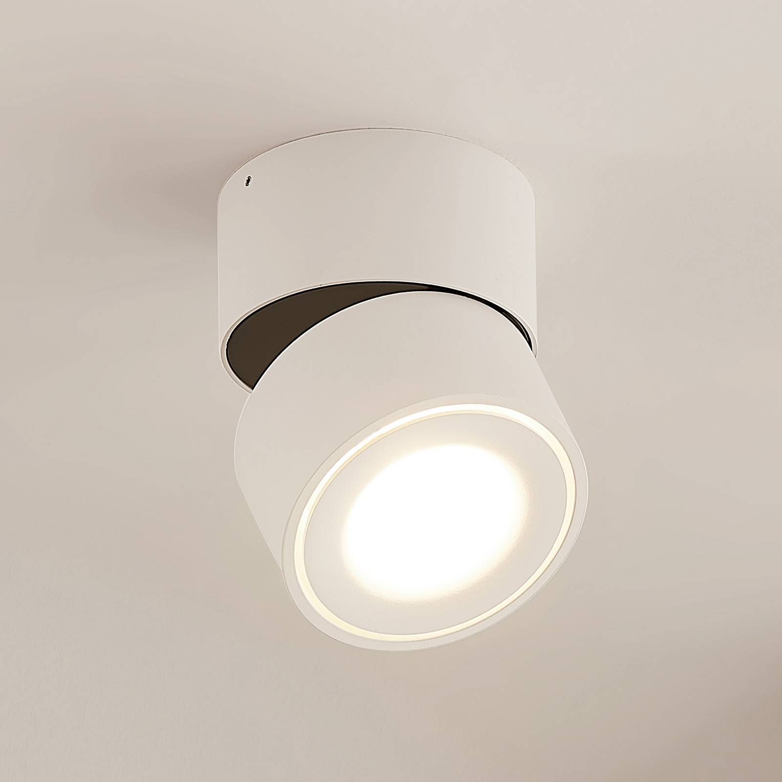 foto del prodotto arcchio faretto da soffitto a led rotari, bianco, 1 lampadina, 1987 lm